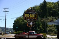 Photo by elki | Coos Bay  donut, sign, neon